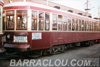 Toronto Transit Commission streetcar - TTC 2424 - 1921 CC&F Large Witt L