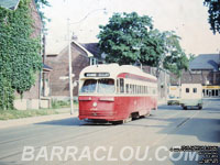 Toronto Transit Commission streetcar - TTC 4518 - 1951 PCC (A8)