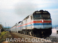Amtrak 242 - F40PHR - (To CN 104 via SKTX 242) (Build with internal parts from SDP40F 569)